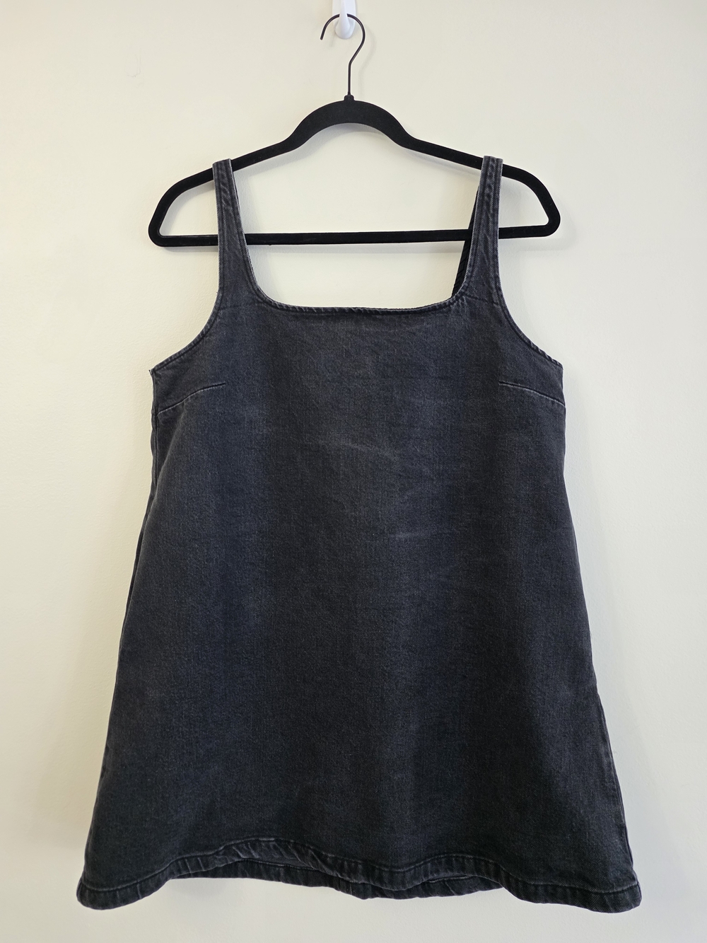 ASOS Black Denim Mini Dress
